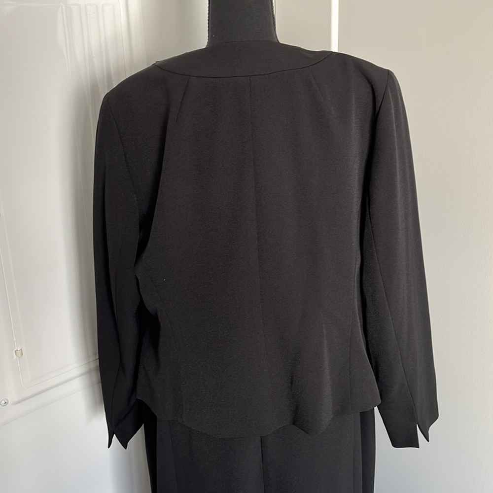 Dress and Blazer (2PC) - Black - Picture 5 of 10